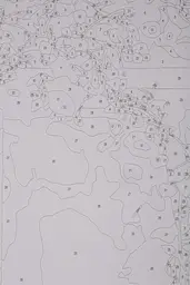 Набір для розпису по номерах "Березневий кіт" 40*50 см, IDEA2-GX45197, ТМ "99IDEAS" - мініатюра 7
