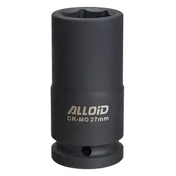 Торцева головка Alloid ударна глибока 3/4DR 27 мм (GUG-71127)