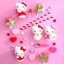 Фігурка #sbabam сюрприз Hello Kitty – Капучино (31/CN21) - мініатюра 7