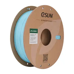 Пластик для 3D-принтера eSUN ePLA-Matte, 1.75 мм, 1 кг, blue (ePLA-Matte-P175LU1)