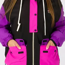 Куртка жіноча Rehall Stussy W 2026 XS Чорний-Фіолетовий - мініатюра 5