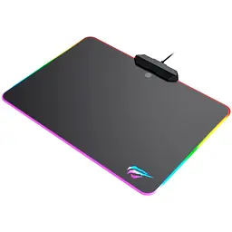 Килимок для миші Havit HV-MP909 з RGB підсвіткою чорний (HV-MP909) - мініатюра 4