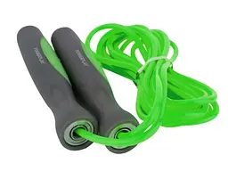 Скакалка PowerPlay 4204 Classic Jump Rope Зелена 2,7 м (PP_4204_Green) - мініатюра 2