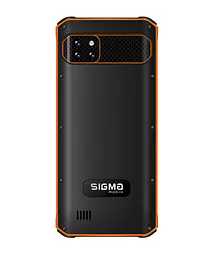 Смартфон Sigma X-treme PQ56 6/128Gb Black-Orange UA UCRF - мініатюра 2