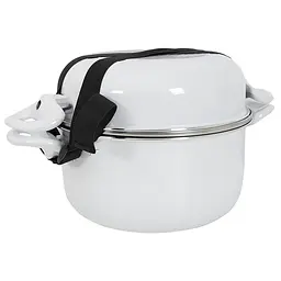 Набір посуду Gimex Cookware Set induction 7 предметів White (6977221) - мініатюра 2