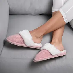 Кімнатні капці MBM My Home Vira розмір 40-41 рожеві (SL-04 40-41 PINK) - мініатюра 5