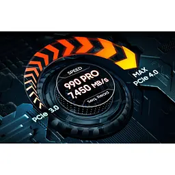 Накопичувач SSD Samsung m.2 NVMe 2TB 990 Pro Pascal TLC 7450/6900MB/s (MZ-V9P2T0BW) - мініатюра 9