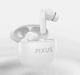 Навушники бездротові Pixus Band білі - мініатюра 4
