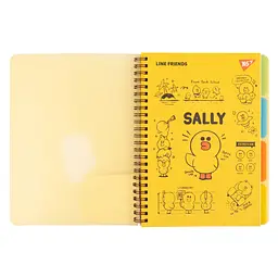 Зошит для записів YES А5 80 арк софт-тач Line Friends Sally (765736) - мініатюра 3