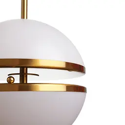 Люстра підвісна Brille в зал LED 24W WW+NW+CW WH G 20 (BR-01 669S/1) - мініатюра 6