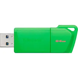 USB флеш накопичувач Kingston 64GB DataTraveler Exodia M Green USB 3.2 (KC-U2L64-7LG) - мініатюра 2