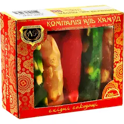 Рахат лукум Аль Хамуд пальчики з арахісом асорті 200 г (957305) - мініатюра 3