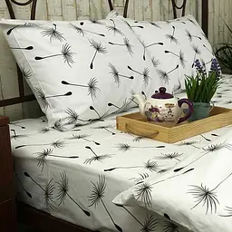 Наволочка Руно Fly White, бязь набивна, 70х70 см, комбінований (38.114Б_Fly white) - мініатюра 2