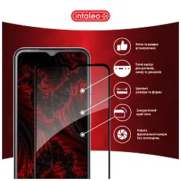 Скло захисне Intaleo Full Glue ZTE Blade A71 Black (1283126515620) - мініатюра 3