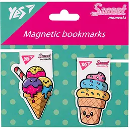 Закладки магнітні Yes Sweet Cream Ice cream, 2 шт. (708115)