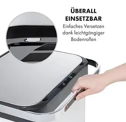 Бак для сміття Klarstein Touchless Ultraclean (10035084) - мініатюра 8