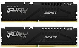 Kingston Пам'ять ПК DDR5 64GB KIT (32GBx2) 5600 FURY Beast