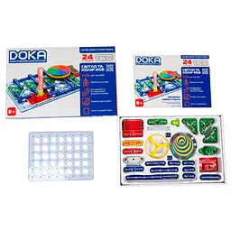 Конструктор електронний Doka Світло та колір RGB 24 схеми - мініатюра 4