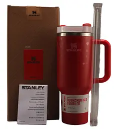 Термокухоль Stanley Quencher H2.0 Tumbler з неіржавкої сталі 1,18 л Red Hearts KT6007853
