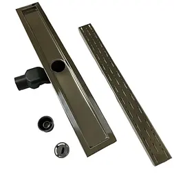 Душовий канал Maxiflow VEGA LUX 60 см решітка Дощ 4079.0Y050K.060.1 - мініатюра 4