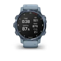 Спортивний годинник Garmin Descent Mk2S Mineral Blue with Sea Foam Silicone Band (010-02403-07) - мініатюра 5