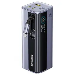 Портативний ЗП Power Bank Baseus EnerGeek GR11 PD200W with cable 25000 mAh Space Grey - мініатюра 3