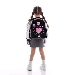 Рюкзак GoPack Education 165S Heart Чорно-рожевий (GO26-165S-2) - мініатюра 16