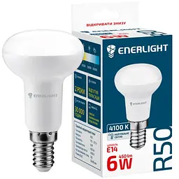 Світлодіодна лампа Enerlight R50, 6W, 4100K, E14 (R50E146SMDNFR) - мініатюра 2