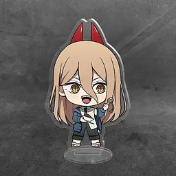 Акрилова колекційна фігурка Chibi Аніме: Людина бензопила Пауер 10 см