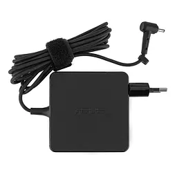 УЦІНКА! СЛIДИ ВІДКРИТТЯ! блок живлення для ноутбука Asus 19V 3.42A 65W 3.0*1.1мм квадратний корпус чорний - мініатюра 2