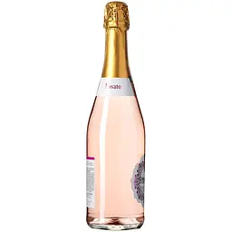 Напій винний Salute Fragolino Rosato слабоалкогольний газований напівсолодкий рожевий 6-6.9% 0.75 л - мініатюра 4