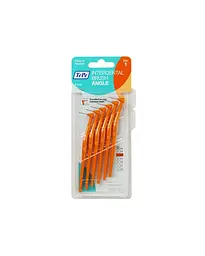 Міжзубна щітка TePe Angle, Orange, 6 шт, 0.45 мм