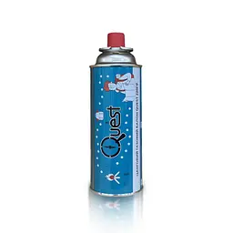 Набір із 4 шт газових балонів бутанових Quest, 220гр - мініатюра 2