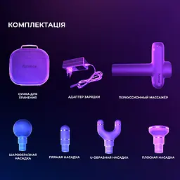 Перкусійний масажер Yunmai Massage Gun PRO - мініатюра 10