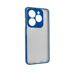 Чехол-накладка для TECNO Spark Go 2024 (BG6)/20C (BG7n), Frosted Matte, синий, противоударный чехол с защитой всего корпуса, термополиуретан TPU + поликарбонат PC, ArmorStandart (ARM73588)