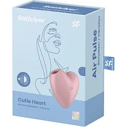 Вакуумний стимулятор Satisfyer Cutie Heart Light Red (SO6286) [106745] - мініатюра 6