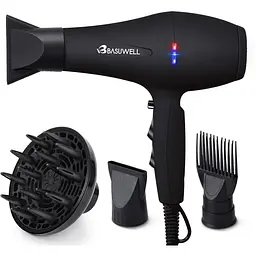 Фен Basuwell AC 2100 Вт, чорний