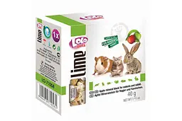 Мінеральний камінь для гризунів Lolo Pets яблуко 40 г LO-71058