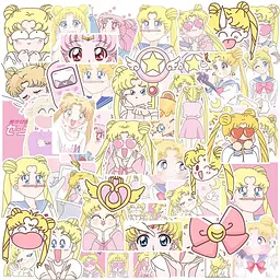 Стікерпак GeekLand Sailor Moon 50 штук - мініатюра 2