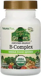 Комплекс вітамінів групи В Nature's Plus B-Complex 60 капс