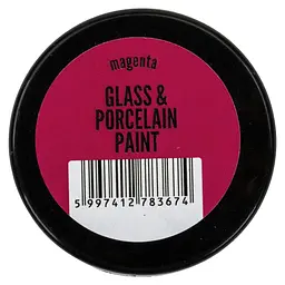 Фарба акрилова Glass&porcelaine, на водній основі, Маджента, 30 мл, Pentart (5997412783674) - мініатюра 2