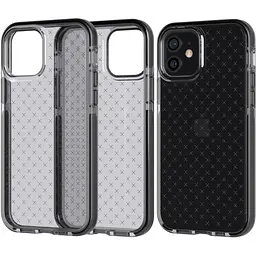 Оригінальний протиударний чохол Tech21 Evo Check для iPhone 12 Pro (6.1") Smokey Black T21-8373 - мініатюра 10