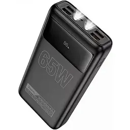 Портативна батарея Hoco DB81 Apollo PD65W 30000 mAh Black - мініатюра 6