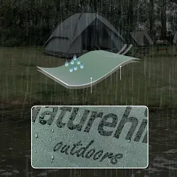 Намет Naturehike NH21ZP008 оливково-зелений (6927595777442) - мініатюра 8