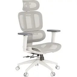 Офісне крісло OfficePro Skyline OC680-W-LG-LG White/Light Gray [175039] - мініатюра 4