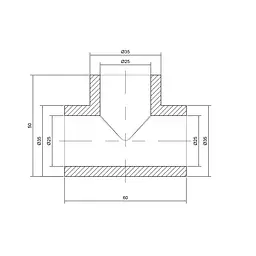 Трійник PPR Thermo Alliance 25 DSC002