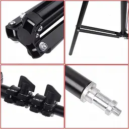 Штатив для освітлення Light Stand 8806 ( 2,1 m ) Black - мініатюра 3