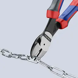 Кусачки бокові (бокорізи) особливої потужності O4,2мм, 200мм KNIPEX 74 02 200, фосфатовані - мініатюра 4