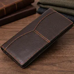 Гаманець чоловічий у гладкій шкірі 14645 Vintage коричневий