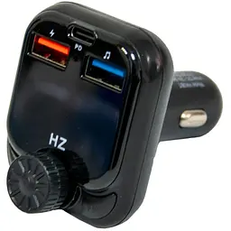 ФМ модулятор в машину автомобільний трансмітер із зарядкою HZ H43+ BT TYPE-C